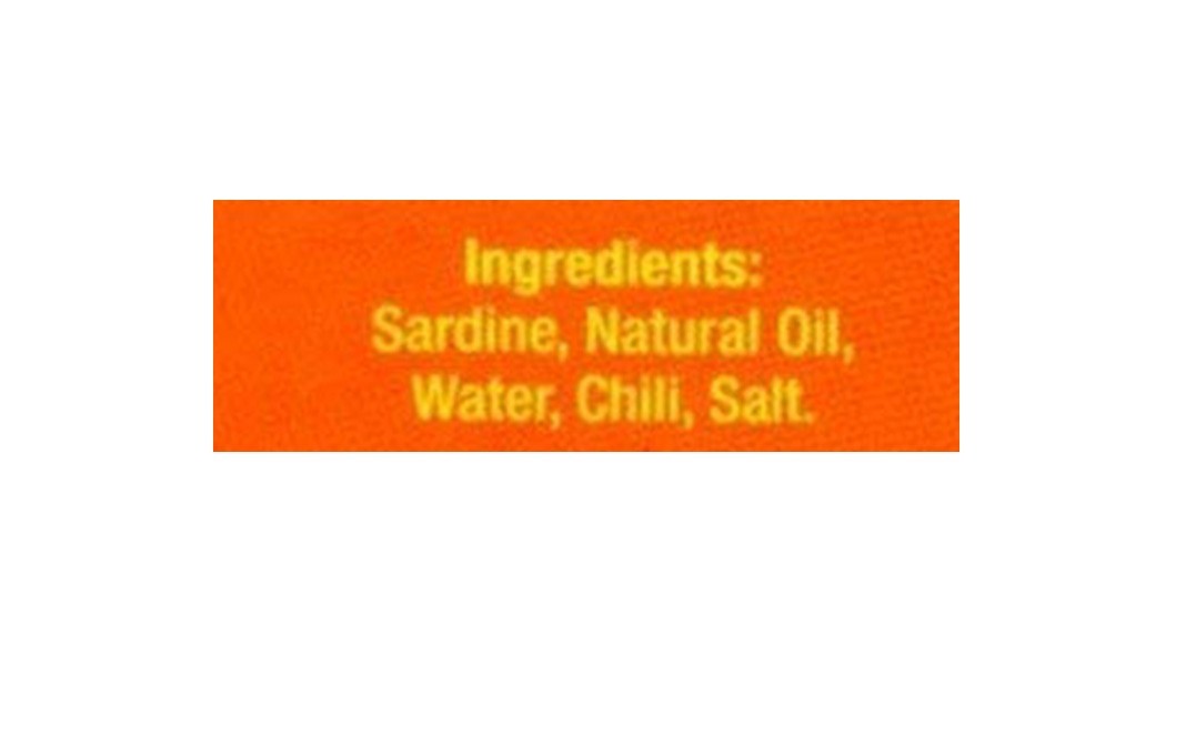 Golden Prize Sardine in Natural Oil with Chilli   Box  125 grams